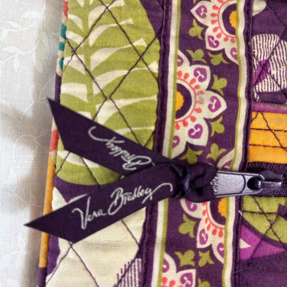 Vera Bradley Botanical Print Quilted Crossbody Bag